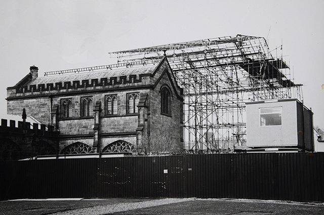 Constructing the new Library Building