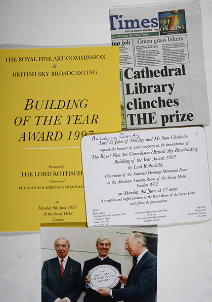 Royal Fine Art Commission Building of the Year Award in 1997